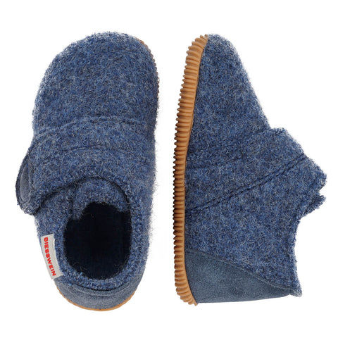 Bequeme blaue Hausschuhe aus Oberstaufen 