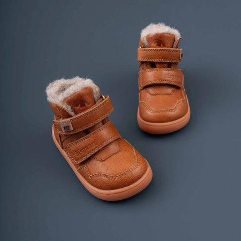 BISGAARD Barfuß TEX Knöchelschuh 64120-5102 - cognac