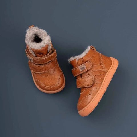 BISGAARD Barfuß TEX Knöchelschuh 64120-5102 - cognac