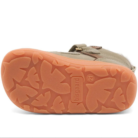 BISGAARD Barfuß TEX Knöchelschuh 64120-5105 - salbei / braun
