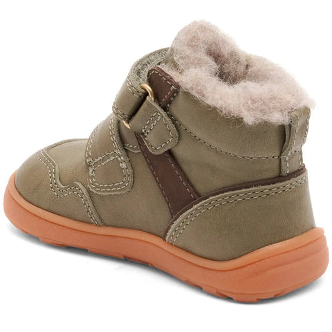 BISGAARD Barfuß TEX Knöchelschuh 64120-5105 - salbei / braun