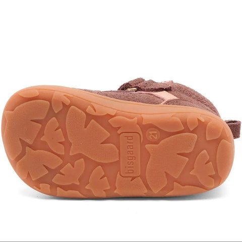 BISGAARD Barfuß TEX Knöchelschuh 64120-5109 - beere / altrosa