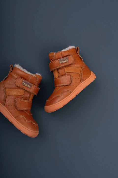 BISGAARD Barfuß TEX Stiefel 64125-5102 - cognac