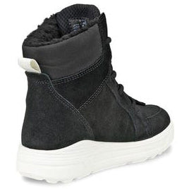 ECCO GORE-TEX Köchelschuh URBAN SNOWBOARDER 722363-51052 - schwarz: high-performance black snowboarding boots with durable GORE-TEX technology