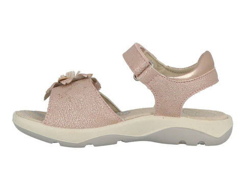 Adorable LURCHI Sandale FLORA in rose with a beautiful flower design