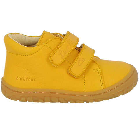 Comfortable and stylish LURCHI Barfuß Halbschuh NORIK in vibrant yellow color