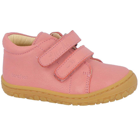 Light pink LURCHI Barfuß Halbschuh NORIK, a comfortable and stylish barefoot shoe for kids