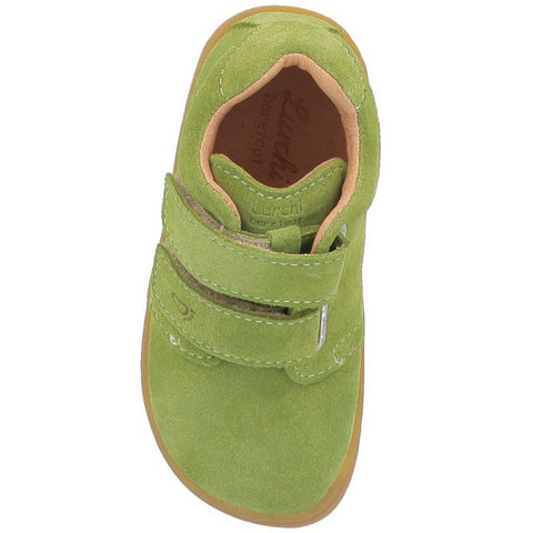 LURCHI Barfuß Halbschuh NOAH - hellgrün with flexible sole