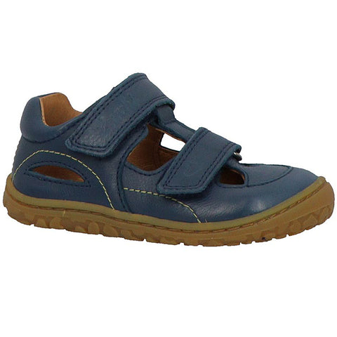 Blue LURCHI Barfuß Halbsandale NANDO with flexible sole and comfortable fit