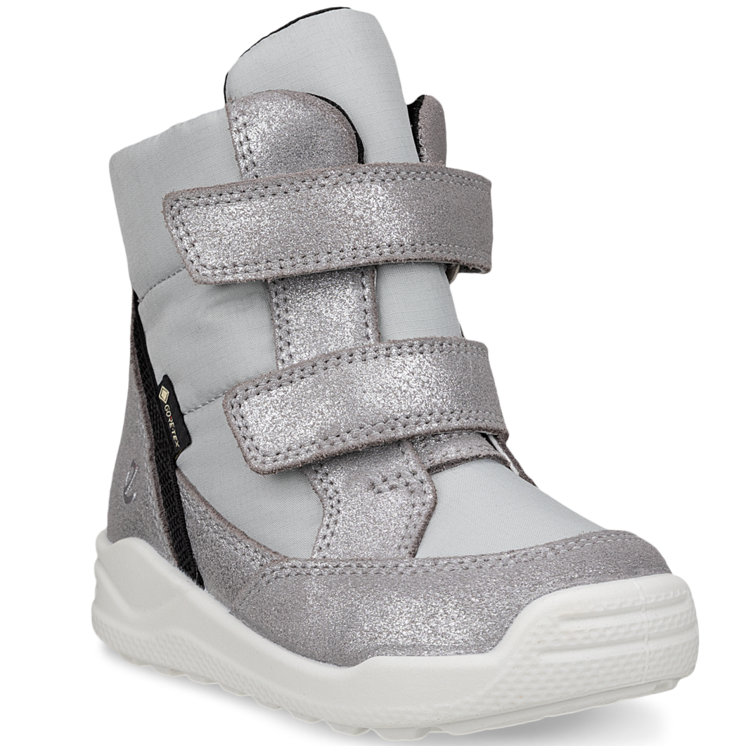 Modischer ECCO GORE-TEX Stiefel URBAN MINI in silber mit langlebiger Verarbeitung und atmungsaktiver Technologie