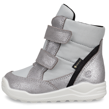 Hochwertige ECCO GORE-TEX Stiefel URBAN MINI 764802-61412 in stilvollem Silber für optimalen Wetterschutz