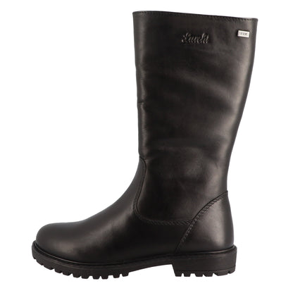 LURCHI TEX Stiefel ILARA - schwarz aus hochwertigem Leder mit strapazierfähiger Sohle