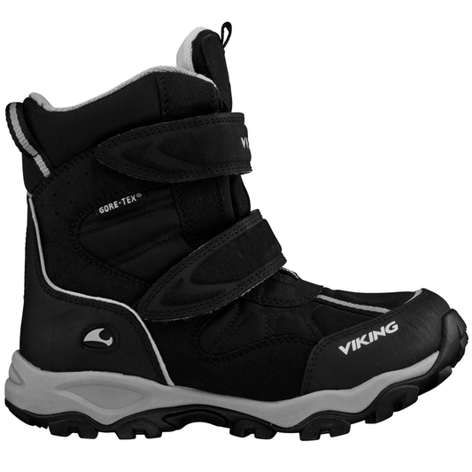 VIKING GORE-TEX Stiefel BEITO WARM - schwarz insulated black boots with durable waterproof GORE-TEX material and warm lining 