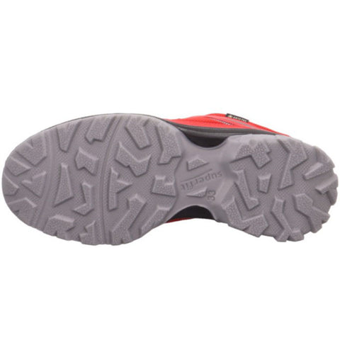 Red and black SUPERFIT GORE-TEX Halbschuh JUPITER 9069-501 shoe with durable and waterproof design
