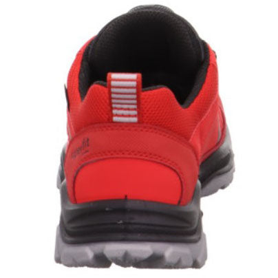 Men's red and black SUPERFIT GORE-TEX Halbschuh JUPITER 9069-501 with durable, waterproof material