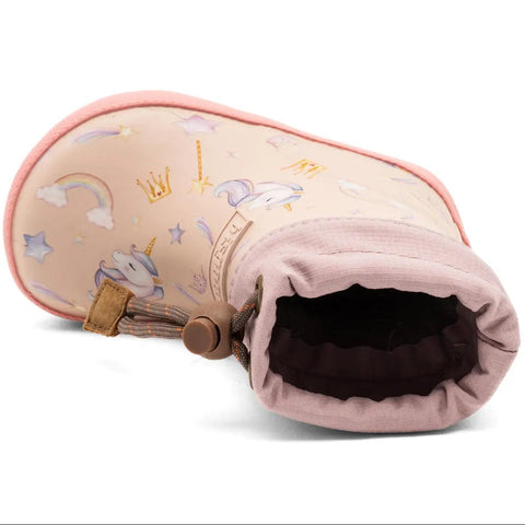 BISGAARD Barfuß Thermo Gummistiefel 92023-5138 - rosa / Einhorn
