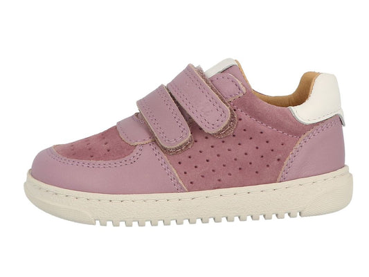 LURCHI Barfuß Halbschuh MARKIO - flieder / weiß - a stylish and comfortable barefoot shoe in a beautiful lilac and white color combination