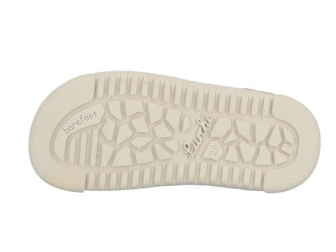 LURCHI Barfuß Halbschuh MARKIO in flieder and weiß, a comfortable and stylish barefoot shoe for kids