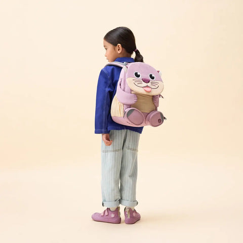 Praktischer Rucksack mit süßem Ottermotiv und viel Stauraum
