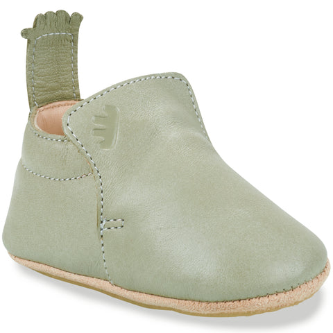 Adorable EASY PEASY PreWalker MY BLU AKZ30A-15 shoes in eukalyptus green for infants and toddlers, perfect for early walking stages