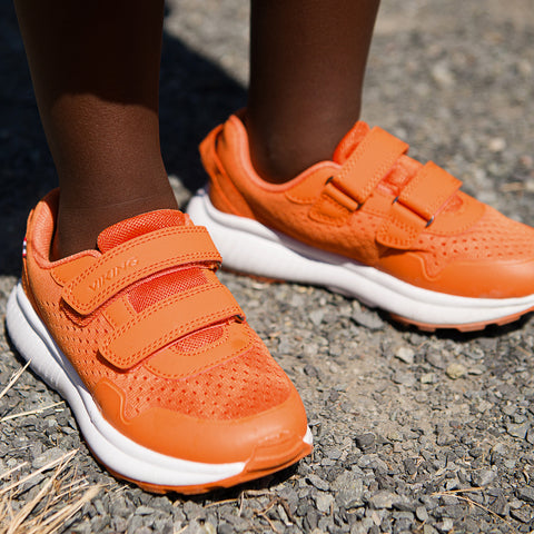 Pair of VIKING Halbschuh AERY BREEZE in orange, perfect for outdoor activities and casual wear