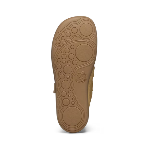 AFFENZAHN Barfuß Halbschuh BUDDY Tiger - beige / gelb