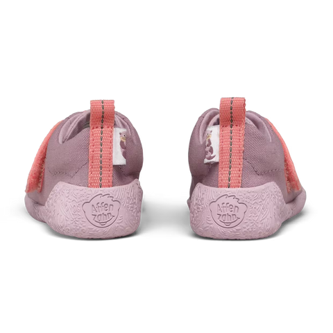 AFFENZAHN Barfuß Halbschuh SMALLY OTTER - flieder / rosa