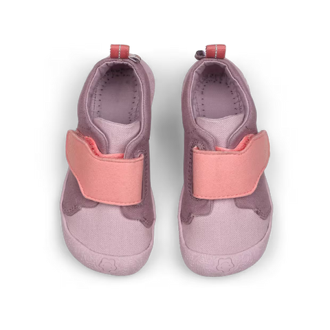 AFFENZAHN Barfuß Halbschuh SMALLY OTTER - flieder / rosa