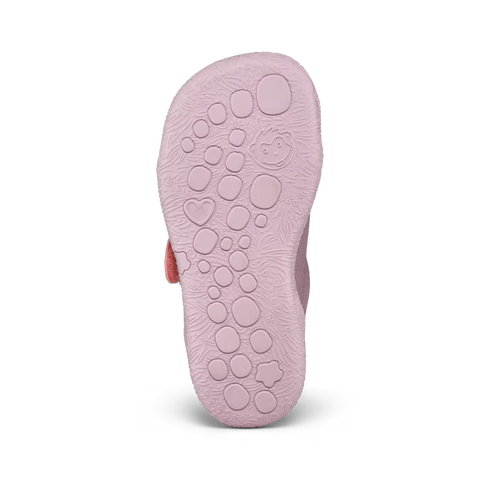 AFFENZAHN Barfuß Halbschuh SMALLY OTTER - flieder / rosa