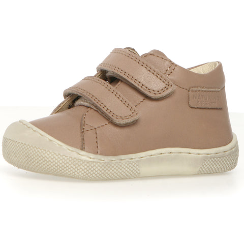 NATURINO Barfußschuh Halbschuh AMUR - taupe, comfortable and stylish barefoot shoe
