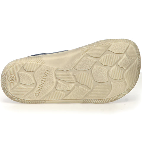 NATURINO Barfußschuh Halbschuh BIRA - celeste: Lightweight and flexible blue shoe for natural walking