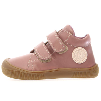 NATURINO Barfuß Knöchelschuh GIMBA in leuchtendem Rosa für Kinder