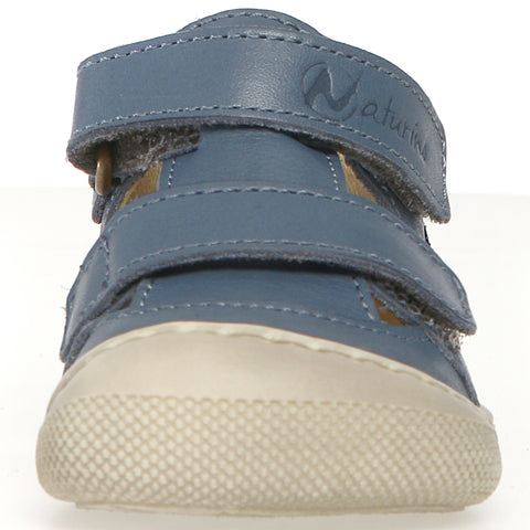 NATURINO Barfußschuh Halbsandale IRTYS - celeste / azur - Comfortable and stylish half-sandal in bright sky blue color