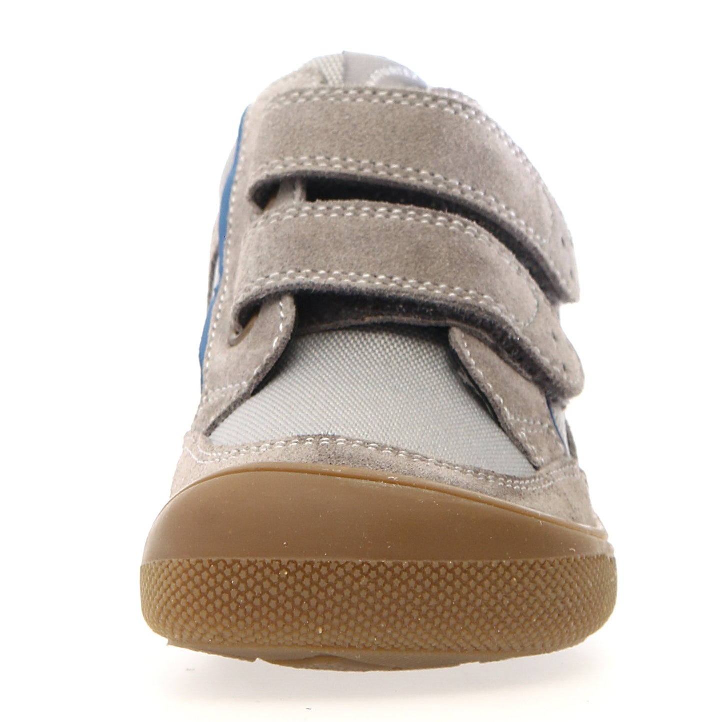 Naturino Barfuß Knöchelschuh KESY in grau und gelb, flexible barefoot shoe for comfortable walking and natural foot development for children