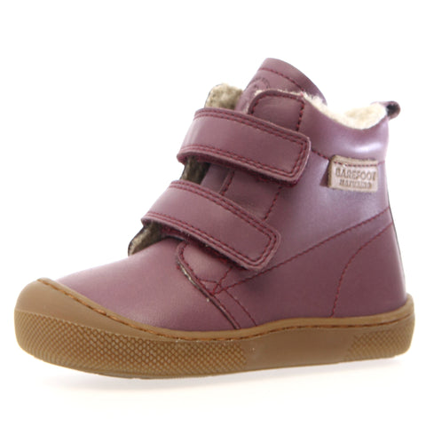 Elegant NATURINO Barfuß Stiefel WIGGHI in magnolie color showcasing comfortable barefoot design for toddlers and young children