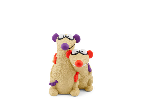 TONIES Figur Jan und Henry - 8 Rätsel und 2 Lieder - Illustration of the popular audio toy featuring the characters Jan and Henry with 8 puzzles and 2 songs included