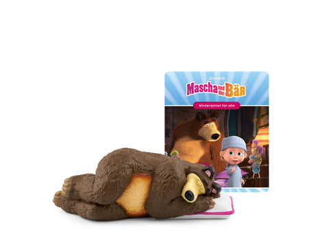 TONIES Figur Mascha und der Bär - Winterschlaf für alle Spielzeugfigur mit lustigen Geschichten für Kinder