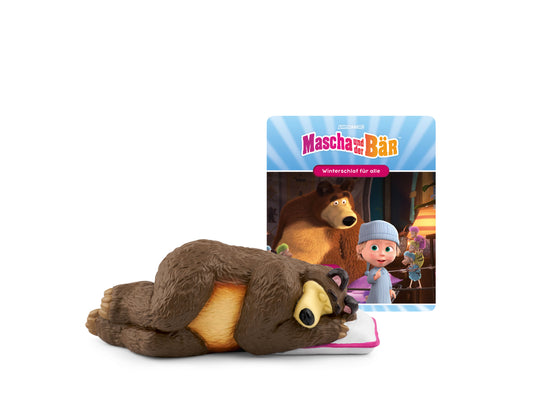TONIES Figur Mascha und der Bär - Winterschlaf für alle Spielzeugfigur mit lustigen Geschichten für Kinder