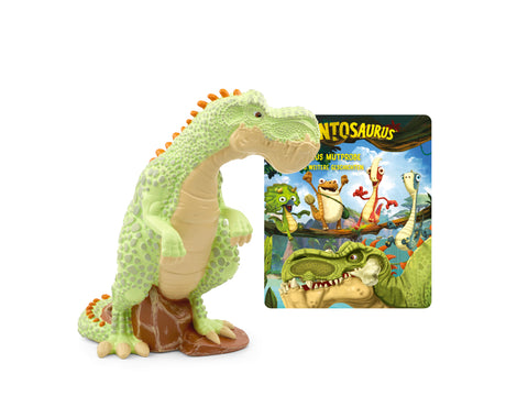 Die TONIES Figur zeigt den mutigen Gigantosaurus Mazus Mutprobe