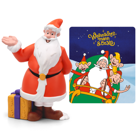 Tonies Figur des Weihnachtsmanns mit rotem Mantel und weißem Bart, perfekt für die Weihnachtszeit