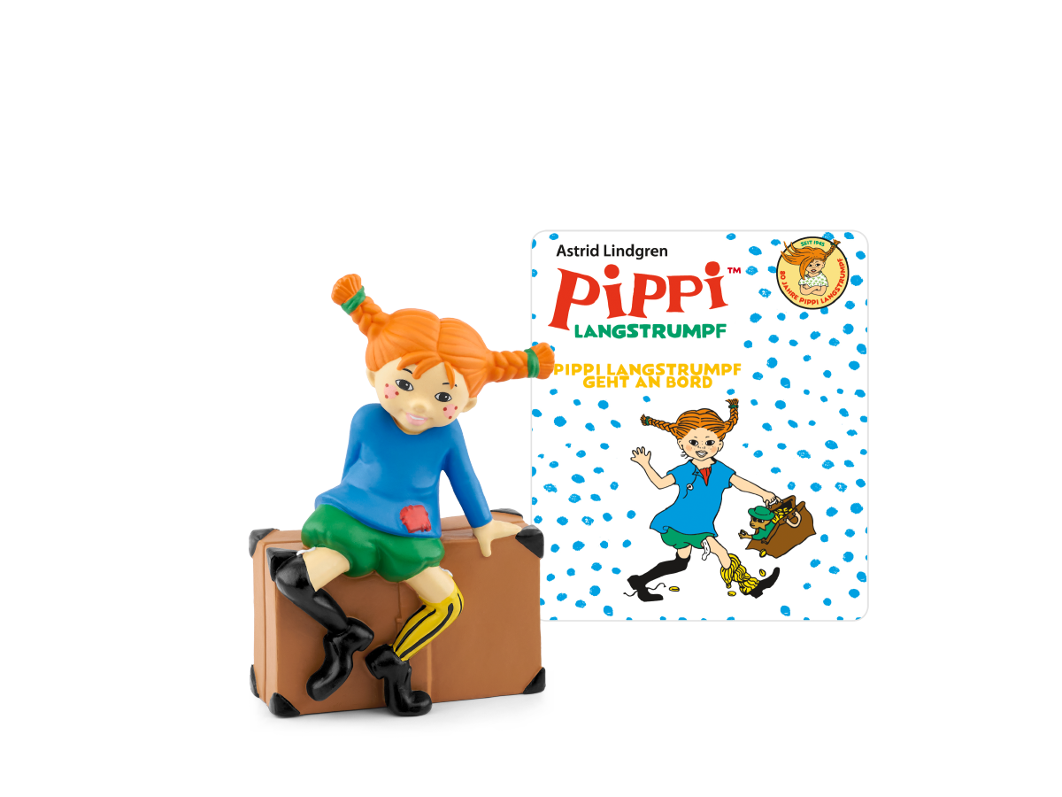 TONIES Figur - Pippi Langstrumpf 2 - Pippi Langstrumpf geht an Bord