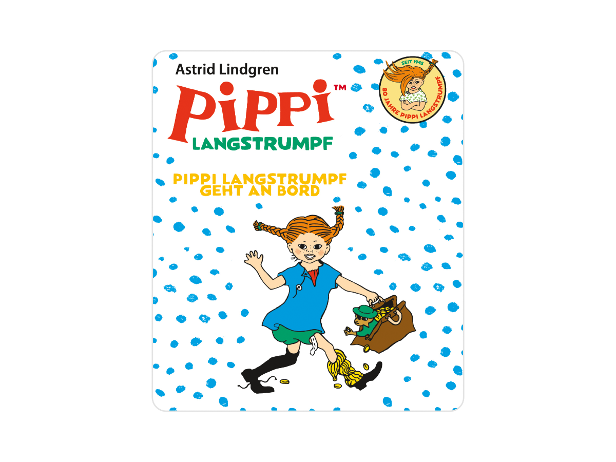 TONIES Figur - Pippi Langstrumpf 2 - Pippi Langstrumpf geht an Bord