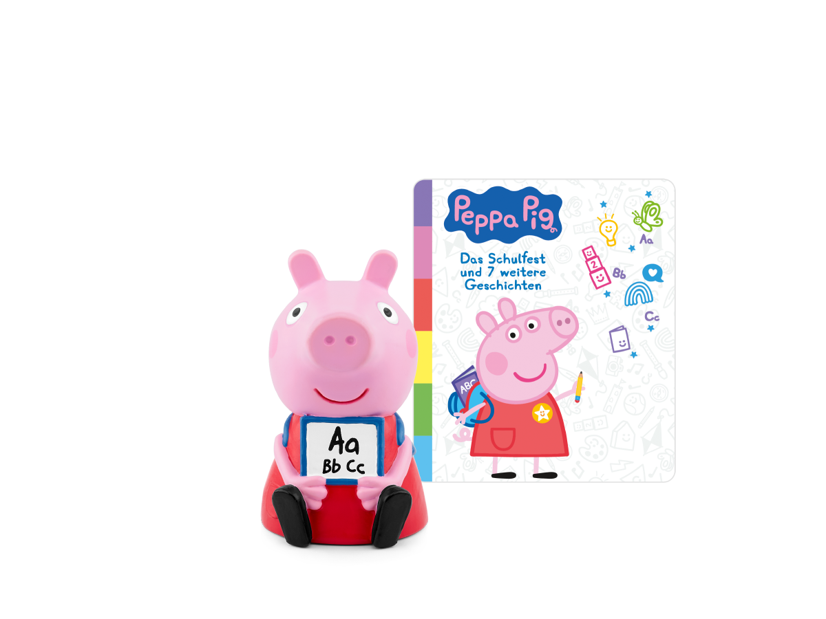 TONIES Figur - Peppa Pig - Das Schulfest und 7 weitere Geschichten