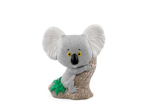 Kuschelige Figur mit mutigem Ausdruck und weichem Material