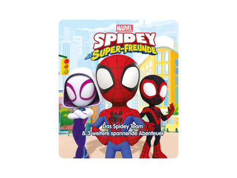 TONIES Figur - Marvel Spidey und seine Super-Freunde - Spidey und seine Super-Freunde - Das Spidey Team & 3 weitere spannende Abenteuer
