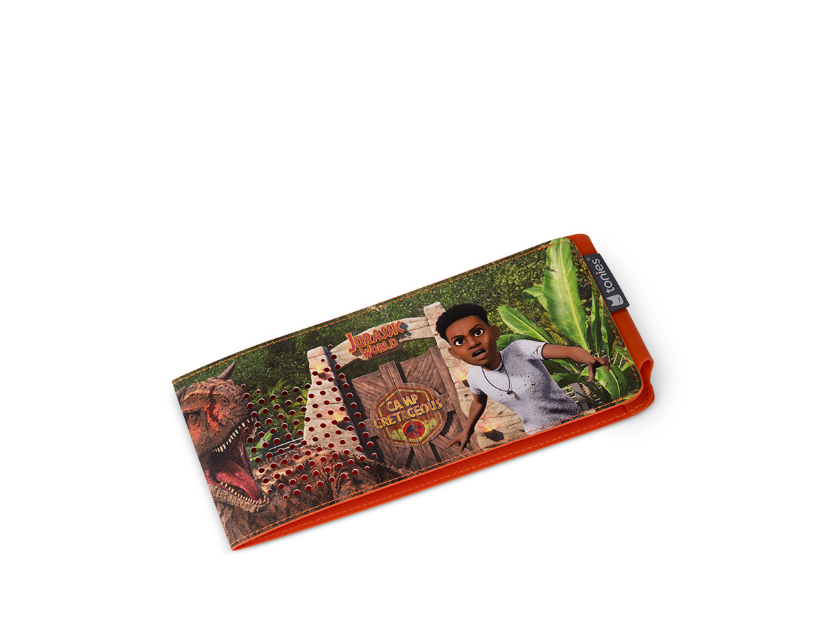 Bunte und liebevoll gestaltete Designs, die jede Toniebox individuell und stilvoll machen, geeignet für Kinder ab 1 Jahr