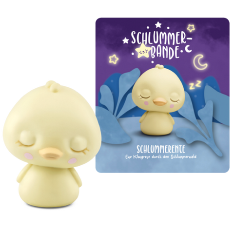 Eine TONIES Figur der Schlummerbande, die eine beruhigende Meereslandschaft zeigt