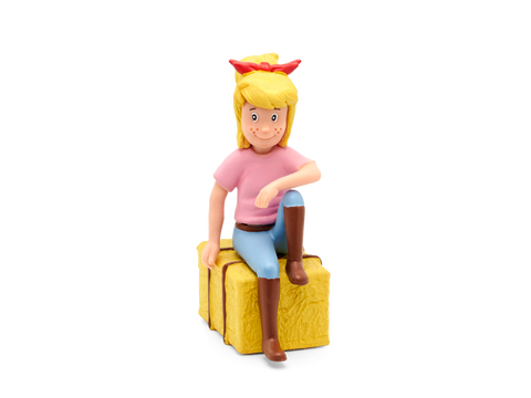 TONIES Figur - Bibi & Tina Die Heu-Krise (Relaunch) - Vorderansicht der Figur auf Verpackung