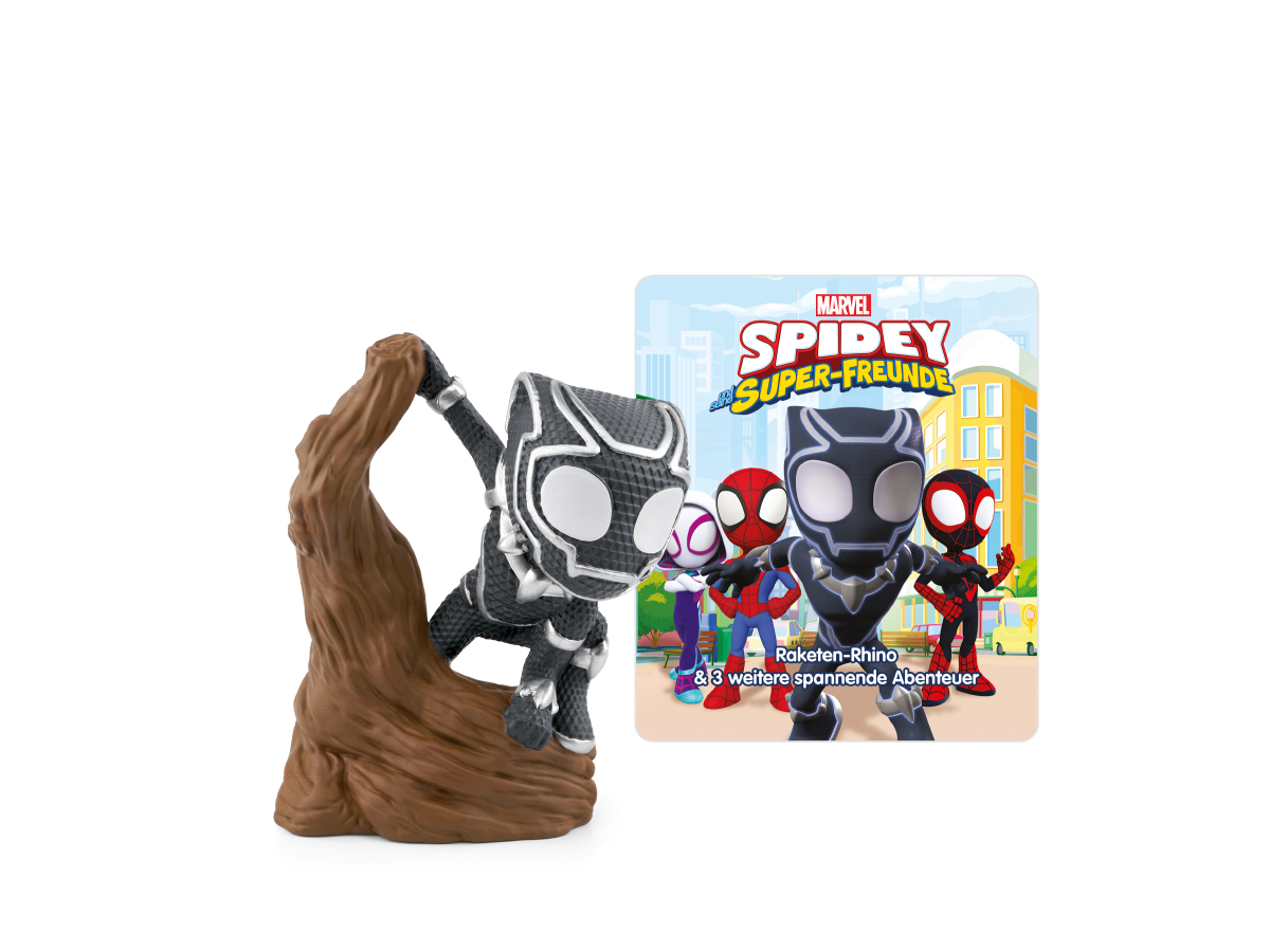 Spidey und seine Super-Freunde Raketen-Rhino Figur - Vorderansicht 