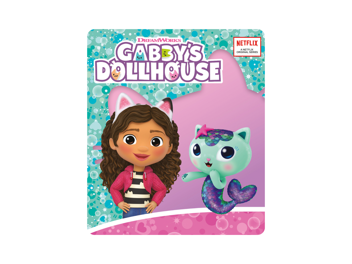 Bunte Mercat Figur aus Gabby's Dollhouse, ideal für kleine Sammler und Fans der Serie